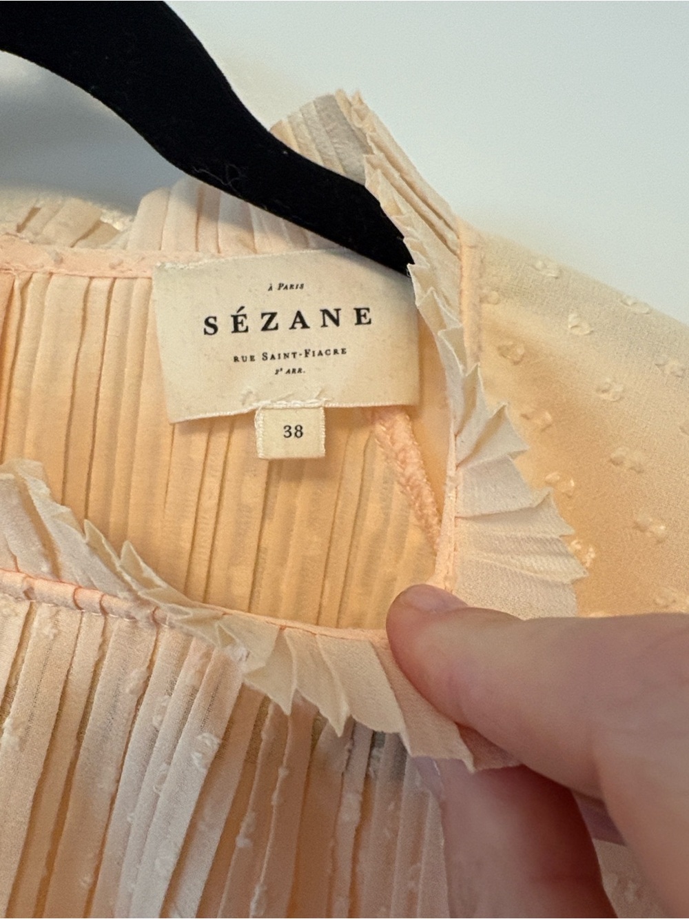 Sézane Sibie Blouse - size 38 - Picture 4 of 5